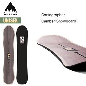 【お買い物マラソンP10倍】バートン スノーボード 板 23-24 Burton カートグラファー キャンバー W24JP-229421 Cartographer Camber Snowboard 144 149 154 159 162 ディレクショナルシェイプ パウダーボード メンズ レディース オールマウンテン 2023-2024 正規品