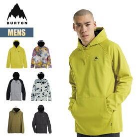 バートン パーカー 撥水 メンズ 23-24 Burton クラウン ウェザープルーフ プルオーバー フリース W24JP-220241 Mens Crown Weatherproof Pullover Fleece ボンデッドフリース スウェット スノーボード アウトドア キャンプ 2023-2024 正規品