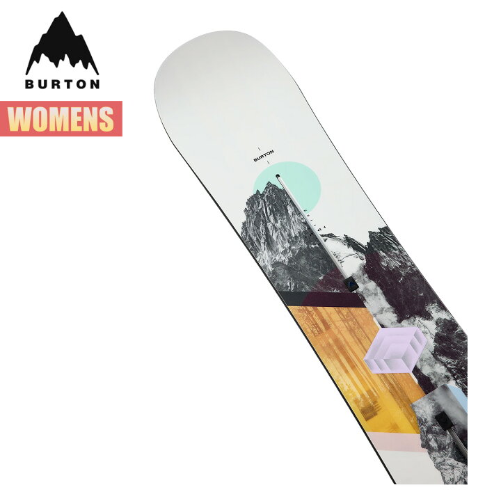 楽天市場】バートン スノーボード 板 レディース 24-25 Burton ハイド 