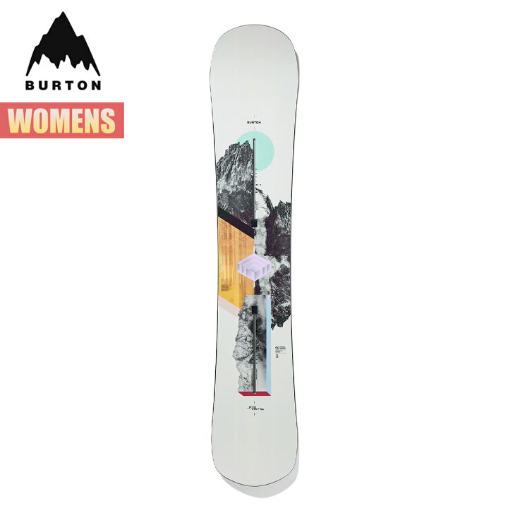 楽天市場】バートン スノーボード 板 レディース 24-25 Burton ハイド 