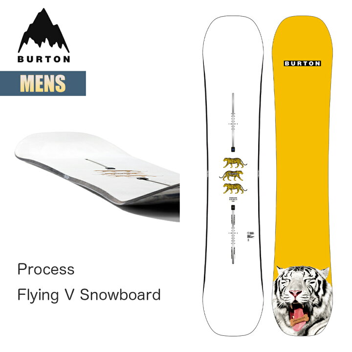 楽天市場】バートン スノーボード 板 メンズ 24-25 Burton プロセス 
