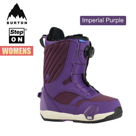 バートン ステップオン ブーツ レディース 24-25 Burton ライムライト ワイド W25JP-226251 Womens Limelight Step On Snowboard Boots Wide ウィメンズ スノーボードブーツ アジアンフィット 幅広 BOA スノーボードギア 2024-2025 正規品
