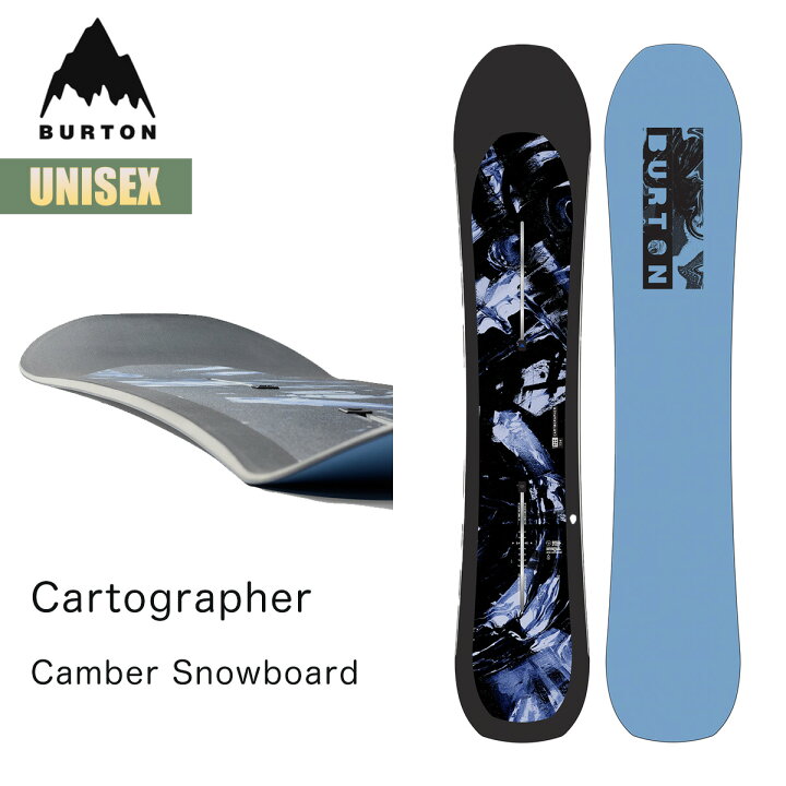 楽天市場】バートン スノーボード 板 24-25 Burton カートグラファー  
