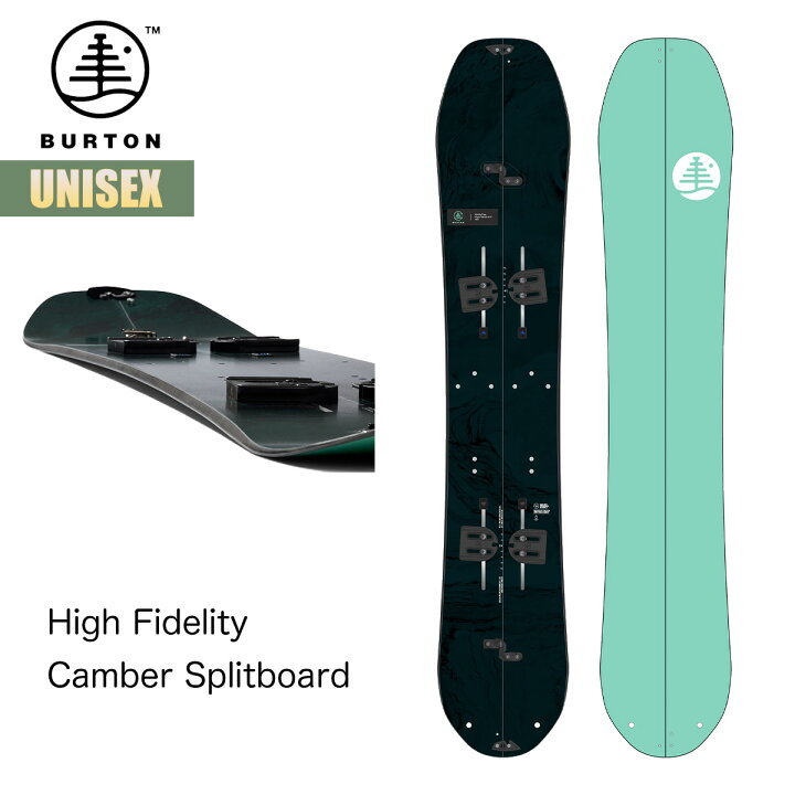楽天市場】バートン スプリットボード スノーボード 板 24-25 Burton 