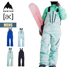 バートン スノーボードウェア メンズ ビブパンツ 24-25 Burton [ak] サイクリック ゴアテックス 2レイヤー W25JP-220601 Mens [ak] Cyclic GORE-TEX 2L Bib Pants スノーボードパンツ ハイトップパンツ スノーパンツ 2024-2025 正規品