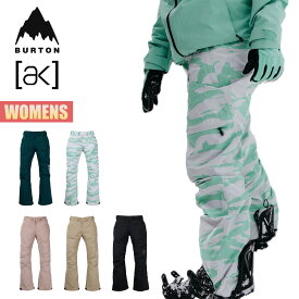 バートン スノーボードウェア レディース パンツ 24-25 Burton [ak] ゴアテックス サミット W25JP-100391 Womens [ak] GORE-TEX Summit Pant ウィメンズ スノーボードパンツ スノーウェア スキー 2024-2025 正規品