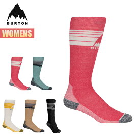 バートン 靴下 レディース 24-25 Burton ウィメンズ エンブレム ミッドウェイト ソックス W25JP-100691 Womens Emblem Midweight Sock スノーボードソックス ウインターソックス 厚手 くつ下 くつした スノーボード スノボ 2024-2025 正規品