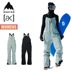 バートン スノーボードウェア レディース ビブパンツ 24-25 Burton [ak] ゴアテックス キミー ストレッチ W25JP-170531 Womens [ak] GORE-TEX 3L Kimmy Stretch Bib Pant ウィメンズ スノーボードパンツ スノーパンツ 2024-2025 正規品