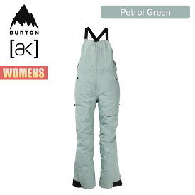 バートン スノーボードウェア レディース ビブパンツ 24-25 Burton [ak] ゴアテックス キミー ストレッチ W25JP-170531 Womens [ak] GORE-TEX 3L Kimmy Stretch Bib Pant ウィメンズ スノーボードパンツ スノーパンツ 2024-2025 正規品