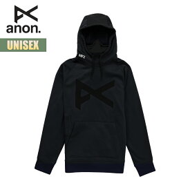 【9/19-24エントリーでP7倍】アノン MFI パーカー 25-26 anon MFI プルオーバー フーディー W26JP-222071 MFI Pullover Hoodie ネックウォーマー付 フェイスマスク スノーボードウェア MFIゴーグル対応 メンズ レディース フリース スウェット スノボ 2025-2026 正規品
