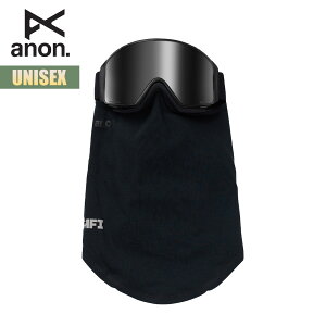 【お買い物マラソンP5倍】アノン ネックウォーマー 25-26 anon MFI ウール ネックウォーマー W26JP-238161 MFI WOOL NECK WARMER フェイスマスク 軽量 速乾 蒸れ防止 防臭 メンズ レディース キッズ スペア