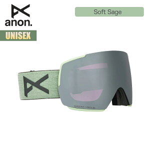 アノン スノーゴーグル 25-26 Anon M5 ローブリッジフィット W26JP-239431 M5 LOW BRIDGE FIT GOGGLES ボーナスレンズ + MFI フェイスマスク メンズ レディース アジアンフィット スペアレンズ付き 2025-2026 正