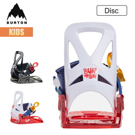 【楽天スーパーSALE P5倍】バートン ビンディング キッズ 25-26 Burton グロム ディスク W26JP-105771 Kids Grom Disc Snowboard Binding スノーボード バインディング 子供 こども 初めてのスノーボード スノボ スノーボードギア 2025-2026 正規品