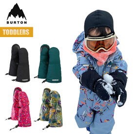【超ポイントバック祭P10倍】バートン グローブ キッズ 25-26 Burton トドラー グロム ミトン W26JP-104191 Toddlers Grom Mitten 子供 こども 手袋 てぶくろ 雪 雪遊び 防水 防寒 暖かい 幼児 スノーグローブ スノーボード スノボ 80 90 100 110 2025-2026 正規品