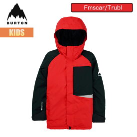 バートン スノーボードウェア キッズ ジャケット25-26 Burton パウライン ゴアテックス 2レイヤー W26JP-233651 Kids Powline GORE-TEX 2L Jacket 120 130 140 150 160 スノーウェア スノージャケット 子供 スノボ 2025-2026 正規品