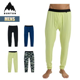 バートン ベースレイヤー メンズ パンツ 25-26 Burton ミッドウェイト W26JP-102631 Mens Midweight Base Layer Pants スノーボードウェア ファーストレイヤー インナーパンツ インナーウェア 2025-2026 正規品