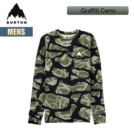 【11月1日限定P11倍】バートン ベースレイヤー メンズ トップス 25-26 Burton ライトウェイト エックス クルーネック W26JP-221761 Mens Lightweight X Base Layer Crewneck スノーボードウェア ファーストレイヤー インナーウェア 2025-2026 正規品