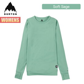 バートン ベースレイヤー レディース トップス 25-26 Burton ウィメンズ ミッドウェイト クルー W26JP-102591 Womens Midweight Base Layer Crew クルーネック スノーボードウェア ファーストレイヤー インナーウェア 2025-2026 正規品