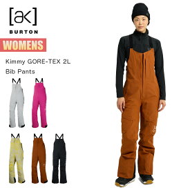 バートン スノーボードウェア レディース ビブパンツ 25-26 Burton [ak] キミー ゴアテックス 2レイヤー W26JP-212841 Womens [ak] Kimmy GORE-TEX 2L Bib Pants ウィメンズ スノーボードパンツ ハイトップパンツ 2025-2026 正規品