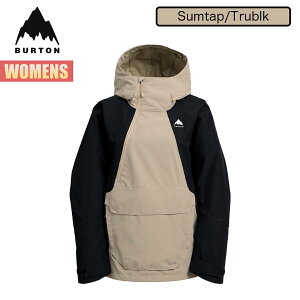 y1125P10{zo[g Xm[{[hEFA fB[X AmbNWPbg 25-26 Burton U[u 2C[ bNX W26JP-302601 Womens Reserve 2L Relaxed Anorak Jacket EBY Xm{ X