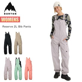 バートン スノーボードウェア レディース ビブパンツ 25-26 Burton リザーブ 2レイヤー W26JP-302701 Womens Reserve 2L Bib Pants ウィメンズ スノーボードパンツ スノーパンツ 2025-2026 正規品