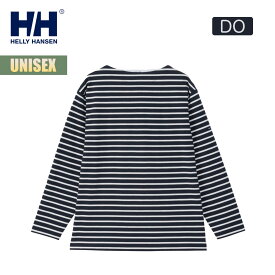 【楽天スーパーセール対象商品】ヘリーハンセン 長袖 Tシャツ ロングスリーブ HH マリンボーダーティー HELLY HANSEN L/S HH Marine Border Tee メンズ レディース バスクシャツ ボートネック 抗菌防臭 UVケア 紫外線カット HH32416 定番 正規品