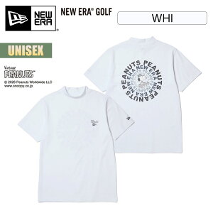 �y���������}���\��P10�{�z�j���[�G�� �S���t ���� �~�b�h�l�b�N T�V���c NEW ERA GOLF S/S Mid Neck T-shirt Vintage PEANUTS Circle Logo ���B���e�[�W �s�[�i�b�c �T�[�N�����S ���j�Z�b�N�X �X�k�[�s�[ ����