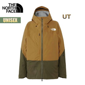 ノースフェイス スノーボードウェア ユニセックス パウダーガイドライトジャケット THE NORTH FACE Powder Guide Light Jacket ゴアテックス スノージャケット スキー ストレッチ オレンジ イエロー ブラウン ブラック NS62305 2023 正規品