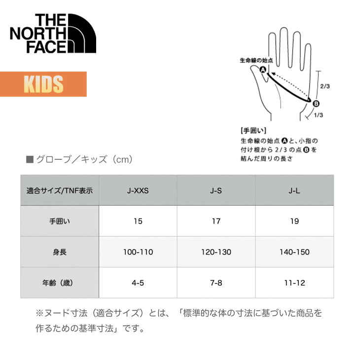 楽天市場】【4月1日限定 P11倍】ノースフェイス グローブ 手袋 キッズ 