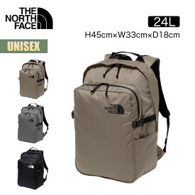 ノースフェイス リュック バックパック ボルダーデイパック THE NORTH FACE Boulder Daypack 24リットル ユニセックス カジュアル アウトドア スポーツ 通勤 通学 ポケット 収納 ブラック グレー ベージュ NM72356 2024 春夏 SS 正規品