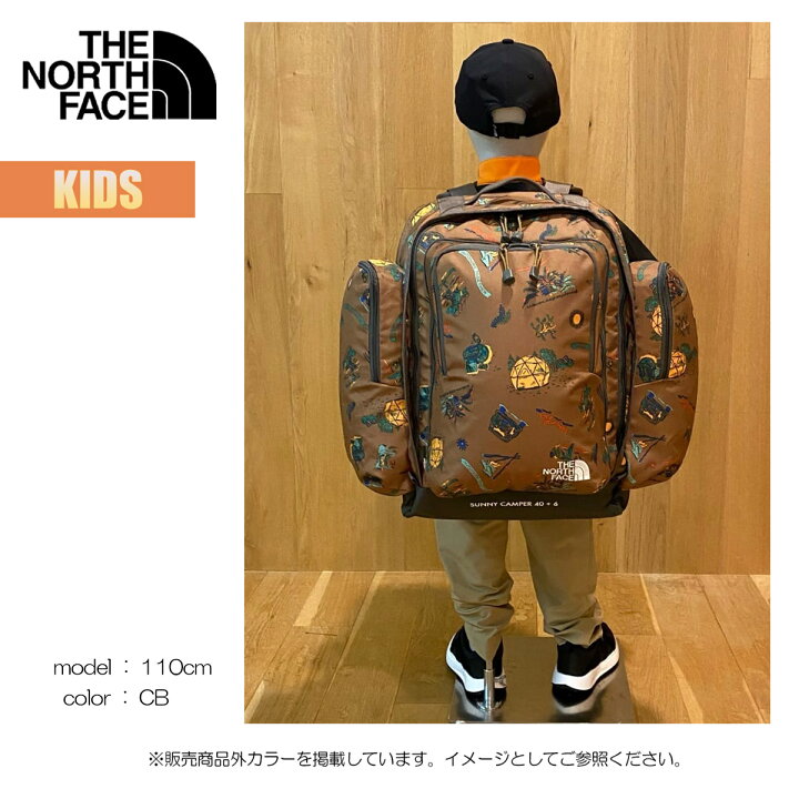 楽天市場】ノースフェイス リュック キッズ サニーキャンパー40＋6 THE 