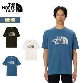 ノースフェイス Tシャツ メンズ ショートスリーブGTDロゴクルー THE NORTH FACE S/S GTD Logo Crew 半袖 速乾 ドライ 抗菌防臭 UVケア 通気性 ランニング スポーツ アウトドア ブラック ブルー ホワイト NT12376 2024 春夏 SS 正規品