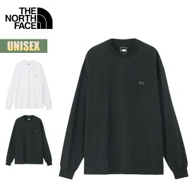 【お買い物マラソンP10倍】ノースフェイス ロンT ロングスリーブロックステディーティー THE NORTH FACE L/S Rock Steady Tee ユニセックス 長袖 Tシャツ 刺繍ロゴ ワンポイント 伸縮 軽量 乾きやすい シンプル ブラック ホワイト NT32463 2024 春夏 SS 正規品