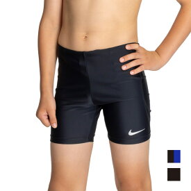 【超ポイントバック祭P10倍】ナイキ 水着 男の子 NIKE SWIM ボーイズ ミドルスパッツ スイミングウエア スイムウェア スクール水着 キッズ 子ども 小学生 中学生 ジュニア 水泳 プール 学校用 シンプル 男子 ウエスト調節 120 130 140 150 160 170 1991101 2025 正規品