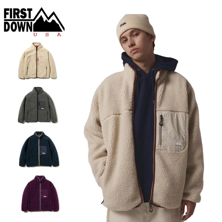楽天市場】ファーストダウン ボアジャケット FIRST DOWN BOA JACKET 