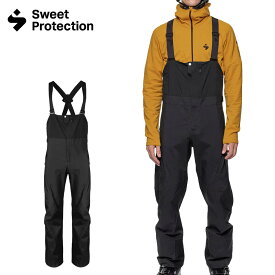 スウィートプロテクション スノーボードウェア メンズ クルセイダー ゴアテックス プロ パンツ Sweet Protection Crusader Gore-Tex Pro Pants ゴアテックス 3レイヤー ビブパンツ バックカントリー スノーパンツ スキー スノボ 2023 正規品