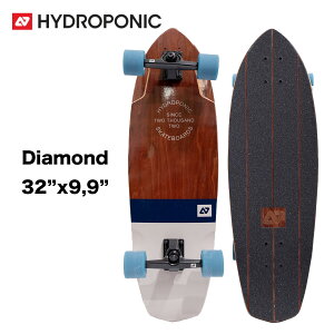 yyVX[p[SALE P10{zXP[g{[h nCh|jbN Hydroponic Rv[g Surfskate Complete Diamond 32C` Vintage Brown XP{[ N[U[ T[tXP[g XyAubVS nCh