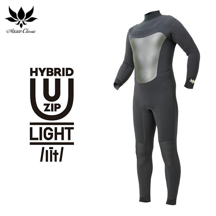 AXXE CLASSIC HYBRID U ZIP フルスーツ Mサイズ