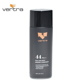 日焼け止め ローション VERTRA バートラ SUNSCREEN LOTION WHITE SPF 44 UVケア 紫外線ケア 顔用 ボディー用 保湿 日焼け止め 海水浴 サーフィン サーフ マリンスポーツ パラベンフリー ウォータープルーフ 日本製 正規品