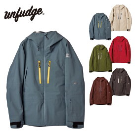 アンファッジ スノーボードウェア unfudge CLOUD JACKET クラウドジャケット メンズ レディース スノーボードジャケット スノーウェア 東レ製3レイヤー バックカントリー スノボ スキー 雪山 24-25モデル 2024-2025 9月下旬入荷予定