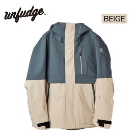 アンファッジ スノーボードウェア unfudge PEEP JACKET ピープジャケット メンズ レディース スノーボードジャケット スノーウェア 東レ製3レイヤー バックカントリー スノボ スキー 雪山 24-25モデル 2024-2025 9月下旬入荷予定