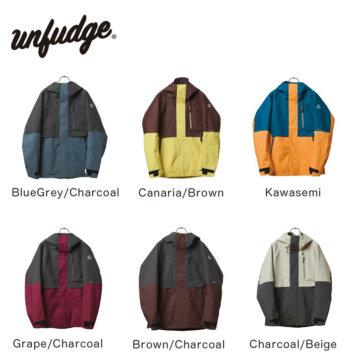 楽天市場】アンファッジ スノーボードウェア ピープジャケット unfudge 