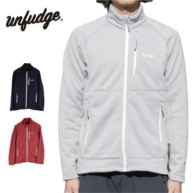 【2月15日限定P10倍】アンファッジ ミッドウェイト フリースジャケット unfudge UN3000 Mid weight fleece セカンドレイヤー ミッドレイヤー メンズ レディース スノーボード レイヤリング アンダーウェア バックカントリー 雪山 正規品
