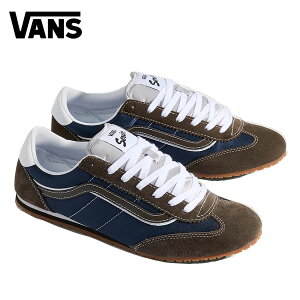 バンズ スニーカー スーパーロープロ VANS ヴァンズ Super Lowpro ローカット スエード サイドストライプ 紐靴 シューズ 靴 VN000D83BF1 ブラウン系 メンズ レディース ユニセックス 2025 正規品