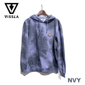 【お買い物マラソンP10倍】ヴィスラ パーカー プルオーバー フーディー メンズ VISSLA Solid Sets Eco Po Hoodie ソリッドセット エコポー フーディー ロングスリーブ 長袖 ビスラ タイダイ柄 無地 ワンポイント カンガルーポケット M607QSOS 2022 正規品