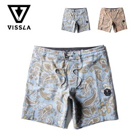 ヴィスラ ボードショーツ メンズ VISSLA バガボンド 17.5インチ ボードショーツ VAGABOND 17.5" BOARDSHORT サーフパンツ ビスラ 水着 スイムウェア サーフィン ビーチ 海 プール アウトドア キャンプ 川遊び M1134VAG2401 2024 SS 正規品