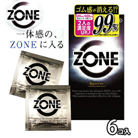 ZONE (ゾーン) 6個入 コンドーム スキン うすい 避妊具 ジェクス (JEX) ラテックス 210108mara