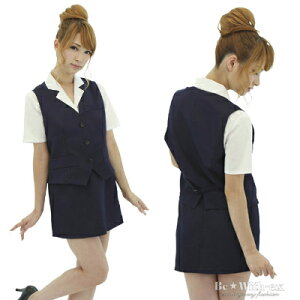 コスプレ ハロウィン LLサイズ LL 大きい 密室秘書 ベスト付き OL 制服 ミニスカ コスチューム 衣装 コスプレ ハロウィン