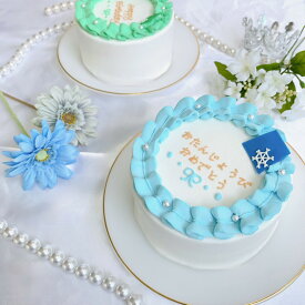 《選べる8色&お好きなメッセージ》 雪だるま センイルケーキ 5号（3〜4名様向け）【 誕生日ケーキ センイルケーキ かわいい おしゃれ お祝い 記念日 インスタ映え ケーキ スイーツ ホールケーキ おもしろ ケーキ サプライズ ケーキ ギフト プレゼント 贈り物 】