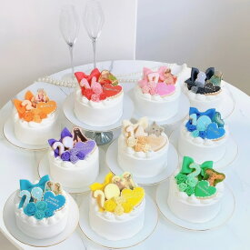 セミオーダー 写真ケーキ 4号（12cm） 【 ケーキ 写真 誕生日ケーキ インスタ映え ケーキ スイーツ ホールケーキ バースデーケーキ プリントケーキ 誕生日 サプライズ ケーキ 生クリームケーキ 可愛い お祝い 記念日 父の日 ギフト プレゼント 贈り物 敬老の日 】